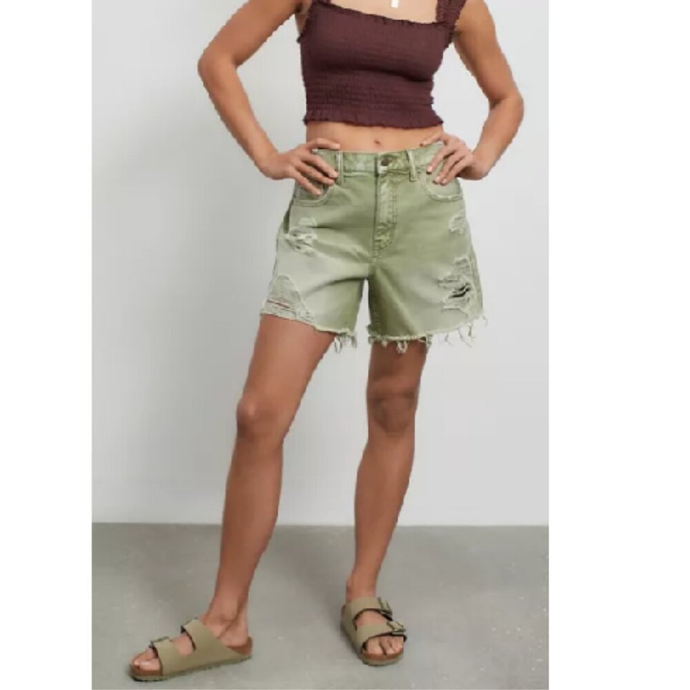 BDG Dropped Waist Baggy Distressed Shorts RTV $79